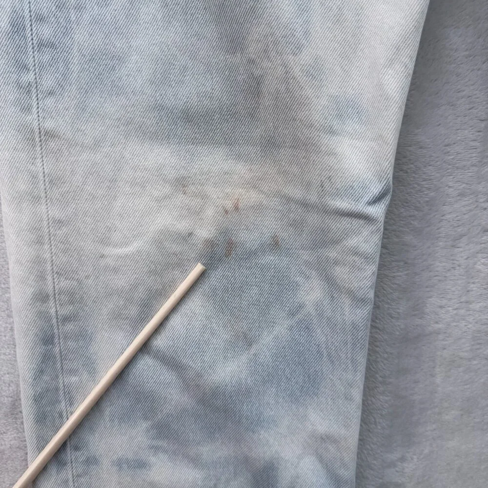 Vintage Levis 501 Jeans Men 31x32 Blue Stone Wash Straight Leg Button Fly 90s